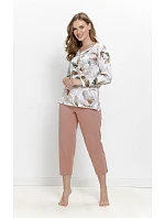 Pyžamo Taro 3615 Denisa, dlouhé rukávy, velikost M–XL, Z26