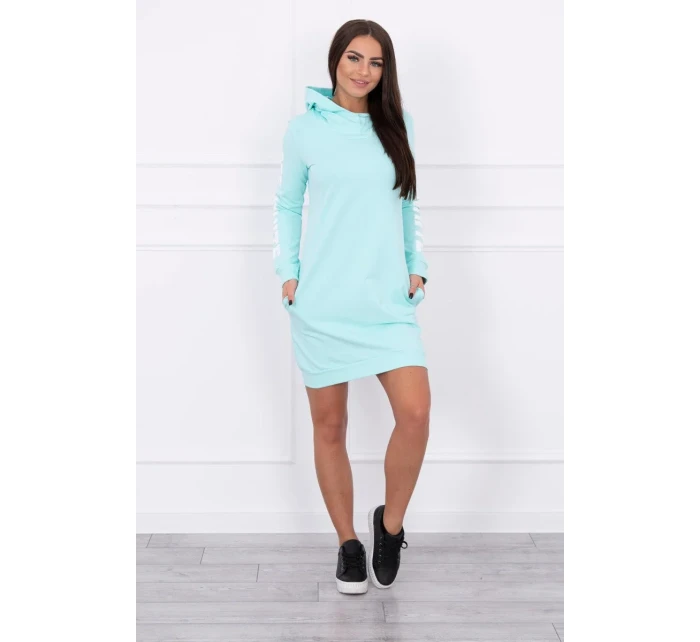 Mátové šaty Off White