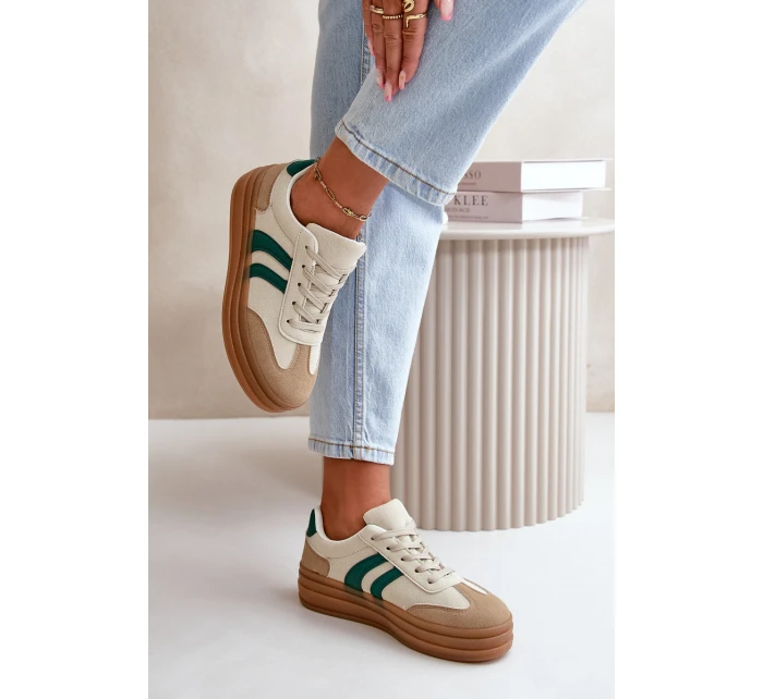 Dámské tenisky na platformě model 21667481 - EVENTO Dámské tenisky na platformě model 21667481 - EVENTO