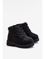 černé teplé Dětské boty model 21506652 - Boto