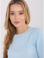 Sweter PM SW B model 21821443 jasny niebieski - FPrice