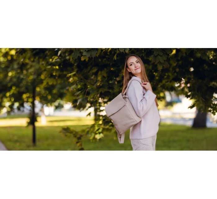 Dámský batoh Vuch Gioia Beige Dámský batoh Vuch Gioia Beige