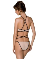 Dámská sexy set model 21421628 Ecru s černou - Passion