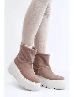 Boty na klínovém podpatku model 191190 Step in style