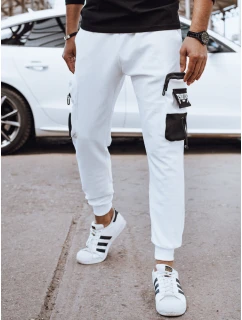 Pánské tepláky white Dstreet model 21976885 - FashionStreet