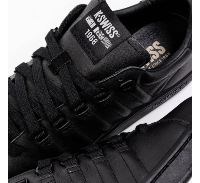K-Swiss LOZAN II pánské tenisky z přírodní kůže černé (07943-904-M)