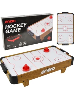 DŘEVĚNÝ HERNÍ STŮL AIR HOCKEY 60x32,5x14 cm ENERO
