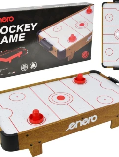 DŘEVĚNÝ HERNÍ STŮL AIR HOCKEY 60x32,5x14 cm ENERO
