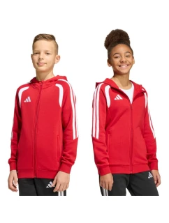 Adidas Tiro 26 League Dětská mikina bez knoflíků červená KF9101