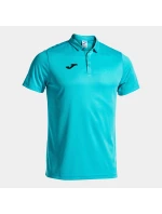 Pánské polo tričko Polo Shirt Hobby S/S model 21279175 Turquoise - Joma