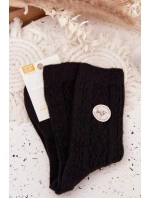 Dámské vlněné ponožky – černé Dámské vlněné ponožky – černé