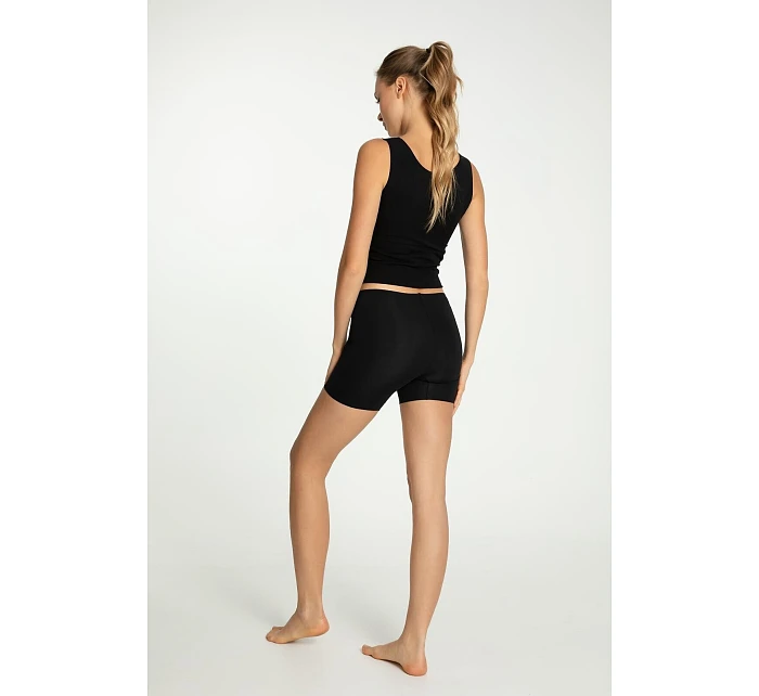 Dámské kalhotky Cotton Mood Shorts černé - Julimex Dámské kalhotky Cotton Mood Shorts černé - Julimex