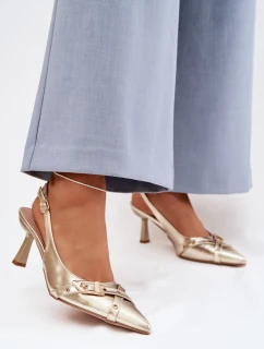 Sandály na podpatku  model 225226 Step in style