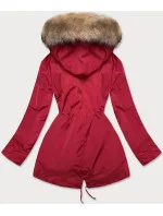 DAMSKA KURTKA ZIMOWA NA MISIU BEŻ model 21242902 - MHM DAMSKA KURTKA ZIMOWA NA MISIU BEŻ model 21242902 - MHM