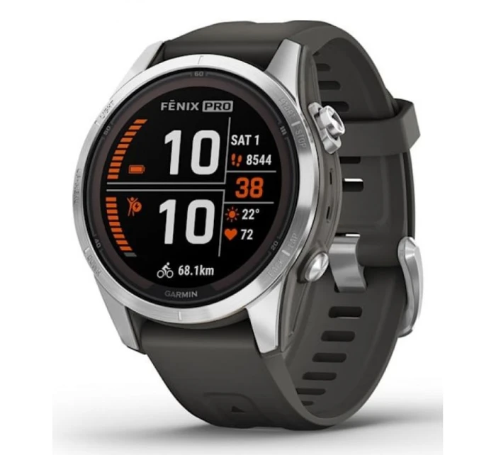 Sportovní hodinky Pro Solar Silver SS model 21810585 - Garmin Sportovní hodinky Pro Solar Silver SS model 21810585 - Garmin