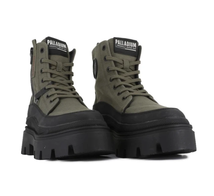 Palladium PALLASQUAD ZIP TX 99532-325 Olive Night