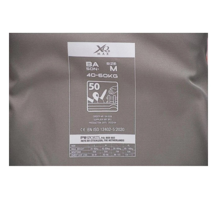 KAJAKÁŘSKÁ BEZPEČNOSTNÍ VESTA XQMAX OXFORD R.M