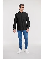 Popelínová košile s dlouhým rukávem 11. black model 22475596 - Russell Athletic Popelínová košile s dlouhým rukávem 11. black model 22475596 - Russell Athletic