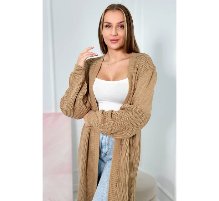 Dlouhý svetr s velbloudím vzorem Dlouhý svetr s velbloudím vzorem