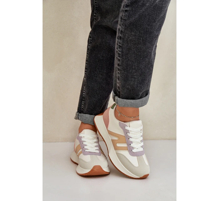 Dámské Sportovní Boty Na Platformě Multikolor Emidi Dámské Sportovní Boty Na Platformě Multikolor Emidi