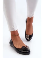 Dámské balerínky se srdcem ZAXY Černé