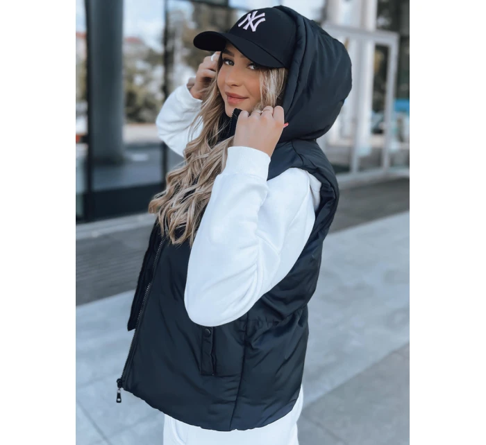 Dámská prošívaná vesta černá Dstreet model 21970319 - FashionStreet