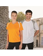 Daiber JN 397 Pánské běžecké tričko 02.0397 white/silver Daiber JN 397 Pánské běžecké tričko 02.0397 white/silver