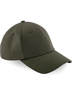 B 59 6 panelová baseballová kšiltovka "Authentic" model 22481624 military green - Beechfield B 59 6 panelová baseballová kšiltovka "Authentic" model 22481624 military green - Beechfield