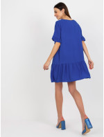 Dámské šaty D73761M30306B kobaltově modré - FPrice
