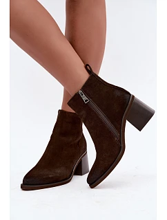 Dámské boty na podpatku na zip model 231650 Step in style