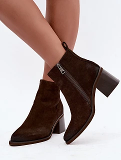 Boty na podpatku  model 231650 Step in style