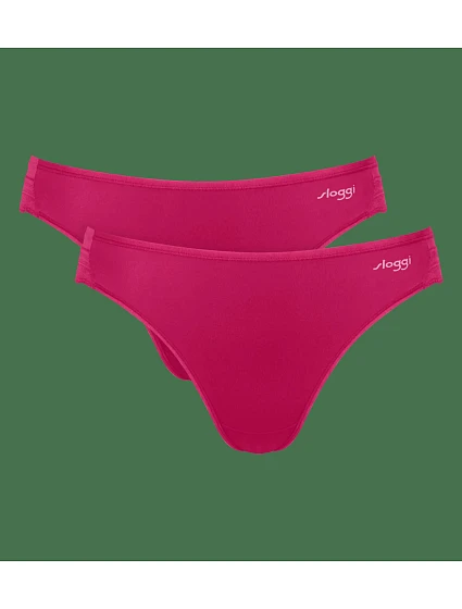 sloggi GO Blush High Leg 2P - Berry - SLOGGI Berry - SLOGGI sloggi GO Blush High Leg 2P - Berry - SLOGGI Berry - SLOGGI