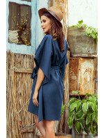 SOFIA Světle modré dámské šaty model 8611305 - numoco
