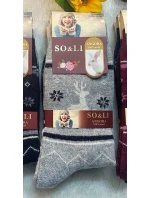 WiK 002 dámské ponožky Angora 111 35-42