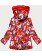 Červená oboustranná dámská bunda model 17217551 - MINORITY Červená oboustranná dámská bunda model 17217551 - MINORITY