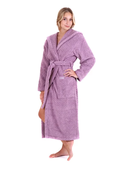 dámský župan Athena s kapucí model 20647416 - Vestis