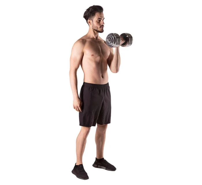 Činky a popruhy v kufříku 2 v 1 SGP30 HMS 2x15 kg