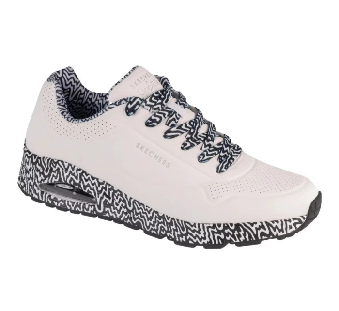 Skechers Uno - Stark Mini Drip 183518-WBK White