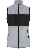 JN Dámská fleecová vesta 02. light melange/black model 22538348 - Daiber