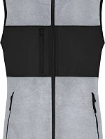 Daiber JN 1309 Dámská fleecová vesta 02.1309 light melange/black