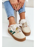 Dámské Tenisky S Béžové model 21682934 - Boto Dámské Tenisky S Béžové model 21682934 - Boto