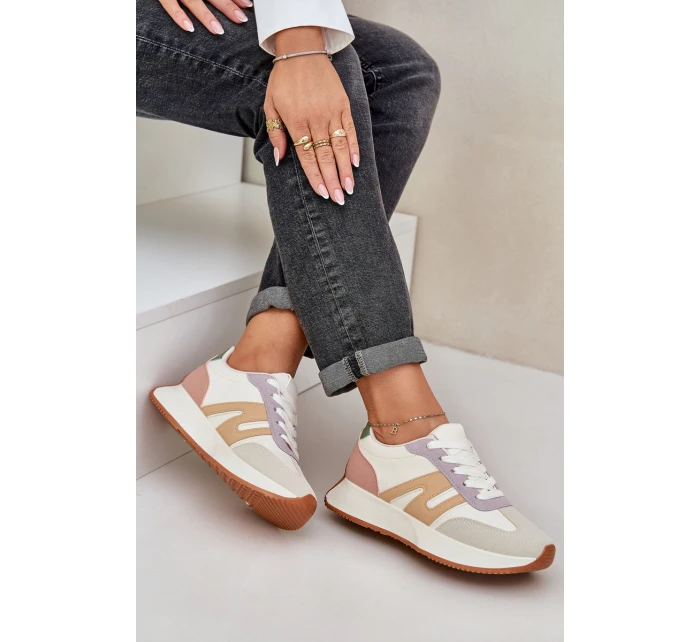 Dámské Sportovní Boty Na Platformě Multikolor Emidi Dámské Sportovní Boty Na Platformě Multikolor Emidi