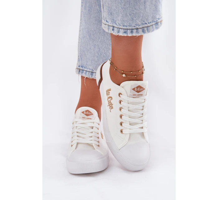 Dámské Textilní Tenisky model 21693288 Bílé - Lee Cooper
