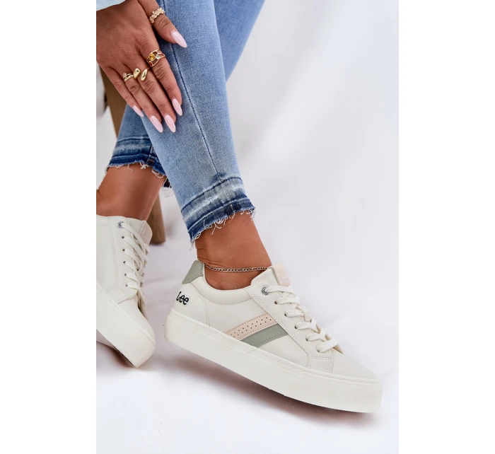 Dámské Tenisky WOMEN LOW Bílá model 21695974 - Lee Dámské Tenisky WOMEN LOW Bílá model 21695974 - Lee