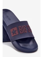 Pánské Pantofle Big Star SS174361 Modré Pánské Pantofle Big Star SS174361 Modré