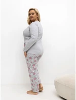DU PI pyžamo FP 503.47 šedé DU PI pyžamo FP 503.47 šedé