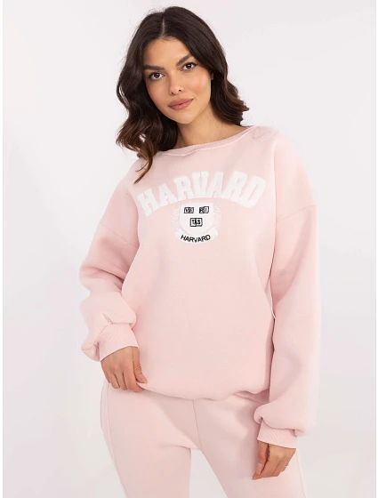 Mikina EM BL 617 model 20822446 světle růžová - FPrice Mikina EM BL 617 model 20822446 světle růžová - FPrice