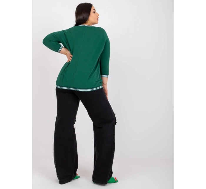 Halenka RV BZ 6640.86 tmavě zelená