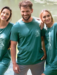 Pánské pyžamo Key MNS 741 A26 cr/r M-2XL