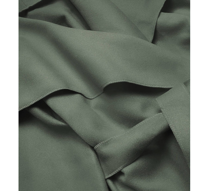 dámský kabát v khaki barvě model 17209397 - MADE IN ITALY